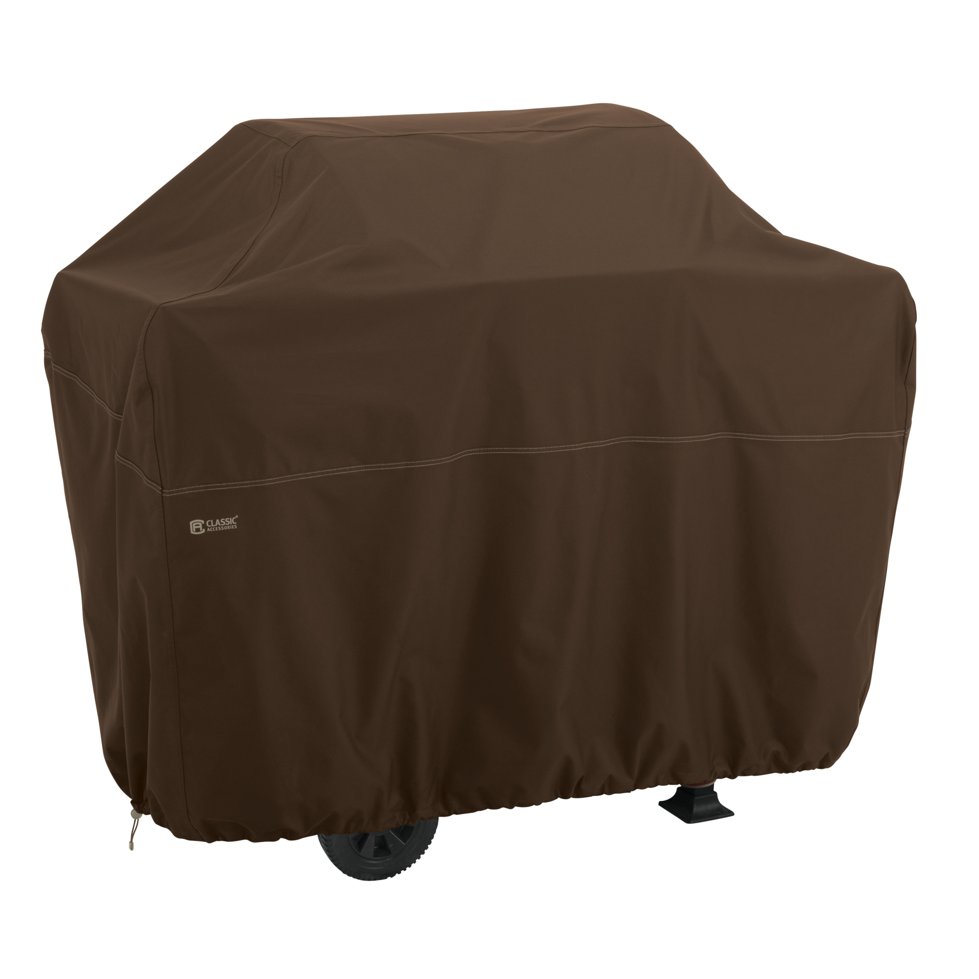 Classic Accessories Madrona BBQ Grill Cover, L, Brown, Polyester, Model# 55-726-046601-RT